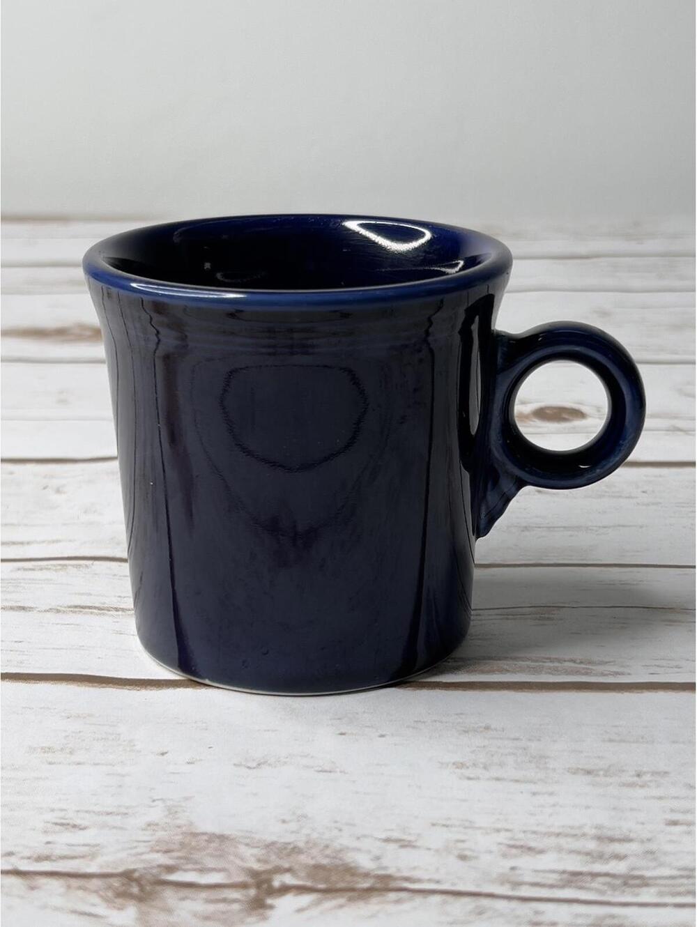 Vintage Fiesta Coffee Mug, HLC USA, Blue Fiestaware